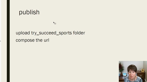 Thumbnail for Publish the Tri and Succeed Sports Website