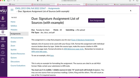Thumbnail for SA List of Sources How to