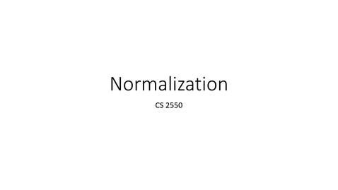 Thumbnail for NormalizationSteps