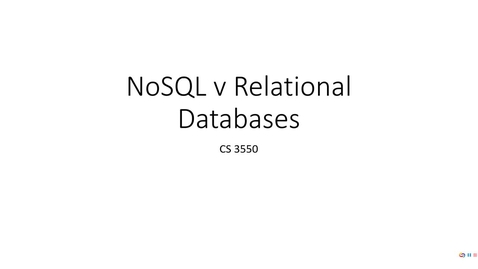 Thumbnail for entry NoSQL-vs-Relational-Database