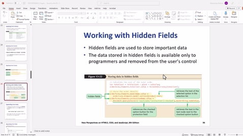Thumbnail for entry 7 - Working with Hidden Fields.mp4