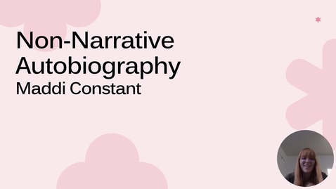 Thumbnail for Non-narrative autobiography