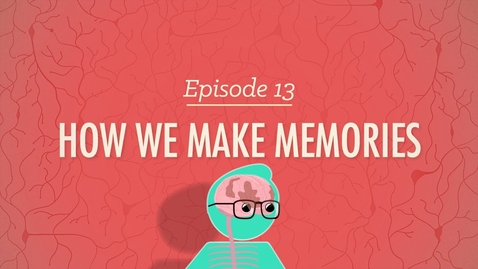 Thumbnail for How We Make Memories: Crash Course Psychology #13