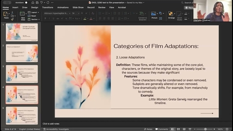 Thumbnail for Week 6 - Text/Story to Film