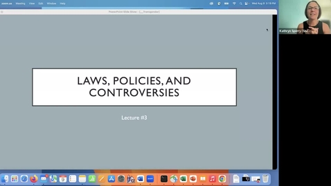 Thumbnail for Module 10 - Trans laws, policies, and controversies