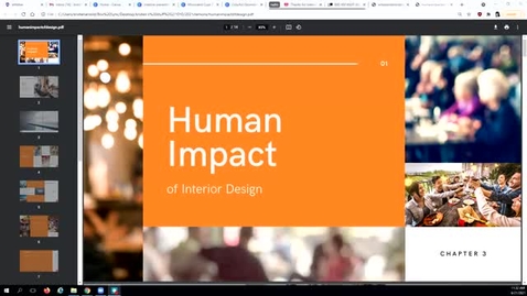 Thumbnail for entry Human Impact of Interior Design --- IDT 1010 online