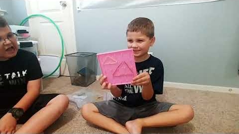 Thumbnail for Who's In My Geoboard Club geometry activity for 2nd-5th grades
