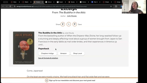 Thumbnail for Week 4 Guide: Literary Trends – Sally Rooney and Julie Otsuka