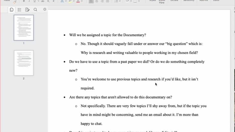 Thumbnail for Questions