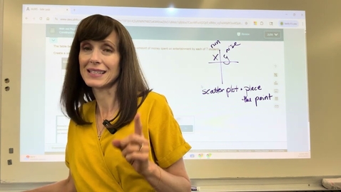 Thumbnail for Basic Chemistry Math: ALEKS Constructing a scatter plot
