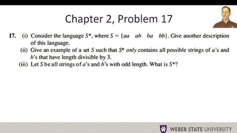 Thumbnail for entry CS 4110 - Chapter 2 Problem 17 (Learning Activity)