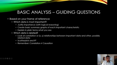 Thumbnail for entry 7 - Basic Analysis - Boxplots (6:28)