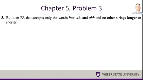 Thumbnail for CS 4110 - Chapter 5 Question 3
