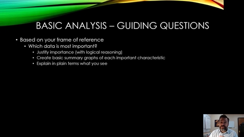 Thumbnail for 4 - Basic Analysis - Histogram (6:42)