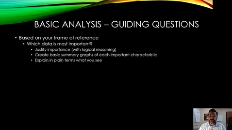 Thumbnail for entry 4 - Basic Analysis - Histogram (6:42)