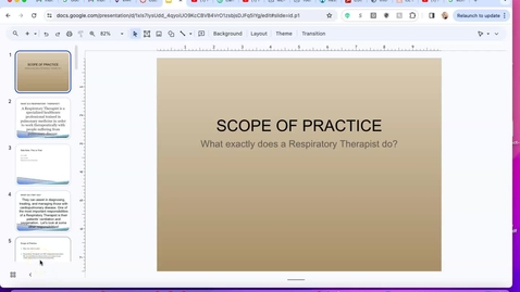 Thumbnail for entry Scope of practice Video part 1 - Quiz