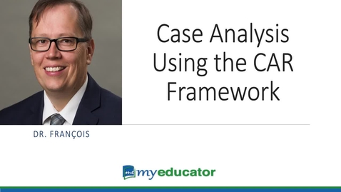Thumbnail for entry Case-Analysis-Using-the-CAR-Framework