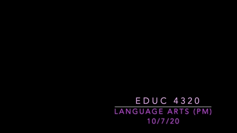 Thumbnail for ELA (PM) 10.7.20