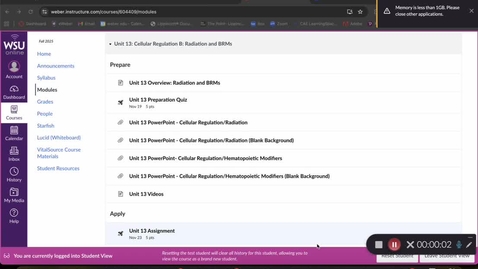 Thumbnail for Welcome to Week 13 (Fall 2025)