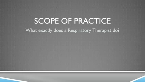 Thumbnail for REST 1540 Scope of Practice Part 1