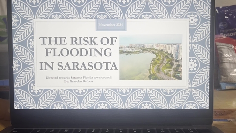 Thumbnail for Sarasota video recording presentation