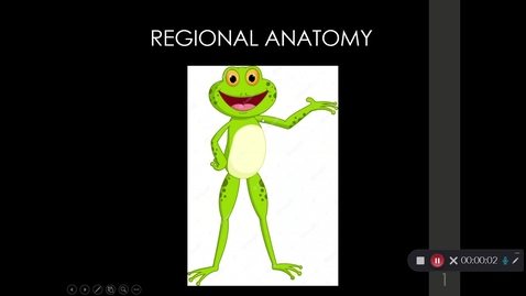 Thumbnail for Lecture 5- Ankle Part 1 Recording