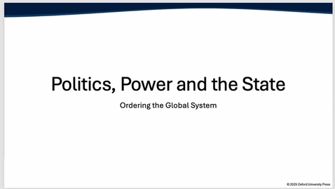 Thumbnail for POLS 1010: Ordering the Global System