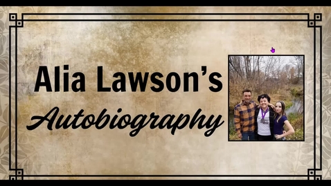 Thumbnail for Alia's Autobiography