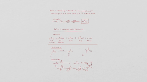 Thumbnail for Carboxylic acid derivatives-part 1-edit