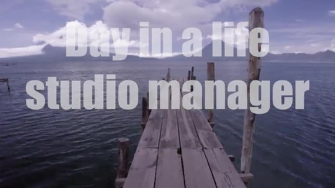 Thumbnail for Day in a life studio manager