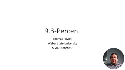 Thumbnail for ME 9.3 Percent