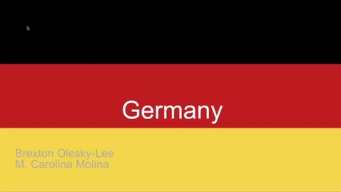 Thumbnail for Germany Presentation - M. Carolina Molina 
