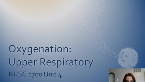 Thumbnail for NRSG 2700 Unit 4 Video Lecture