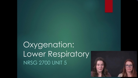 Thumbnail for NRSG 2700 Unit 5 Video Lecture
