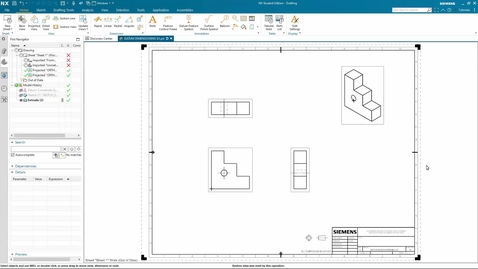 Thumbnail for NX Datum Dimensioning example.mp4
