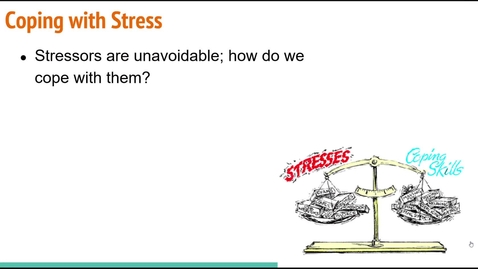 Thumbnail for Stress and Health Part 2 - Quiz