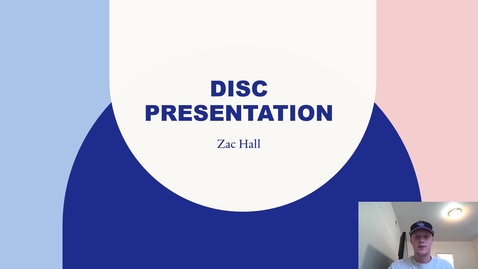 Thumbnail for DISC PRESENTATION