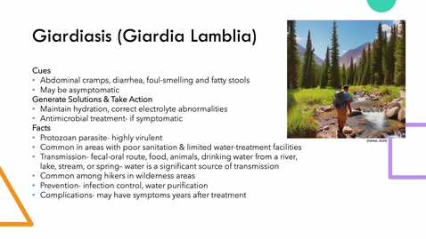 Thumbnail for Giardia, E. Coli, Cholera .mp4