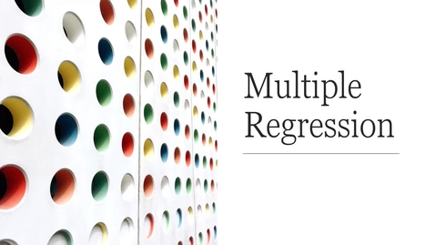 Thumbnail for Multiple Regression