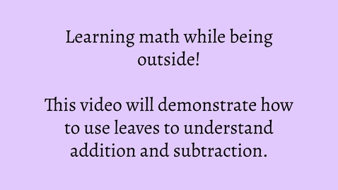 Thumbnail for What's in my Backyard