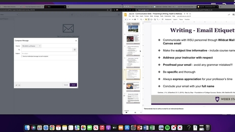 Thumbnail for Writing - Email Etiquette