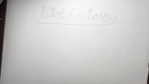 Thumbnail for Warm Up Exercise #4 Blind Contour