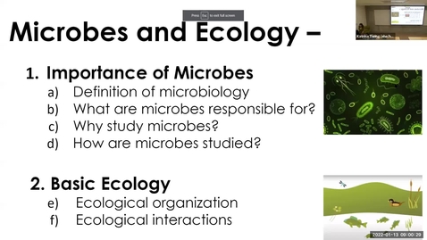 Thumbnail for MICR3154 - Wk 1 - Basic Ecology
