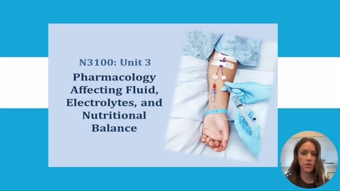 Thumbnail for Fluid &amp; Electrolytes Video