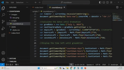 Thumbnail for 10-Introduction to JavaScript Functions