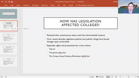 Thumbnail for Campus Legislation