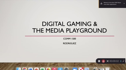 Thumbnail for Week 4 - Video Games
