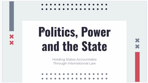 Thumbnail for Holding States Acountable through International Law