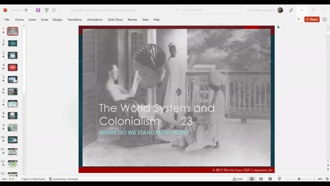 Thumbnail for ANTH 1000 Lecture 23a World System and Colonialism (Fall 2021)
