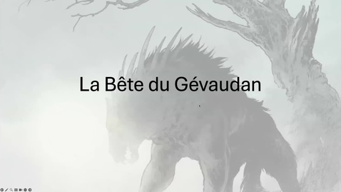 Thumbnail for Labetedugevaudan - Quiz
